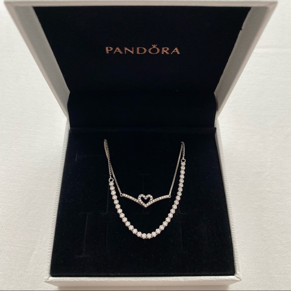 Pandora Necklace & Bracelet Set